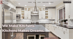 Desktop Screenshot of iconkitchendesign.com